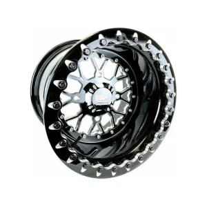 1 Wishbone Beadlock Wheel (Gloss Black)