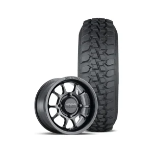 4 409 Bead Grip Wheel (Matte Black) + DS Tire